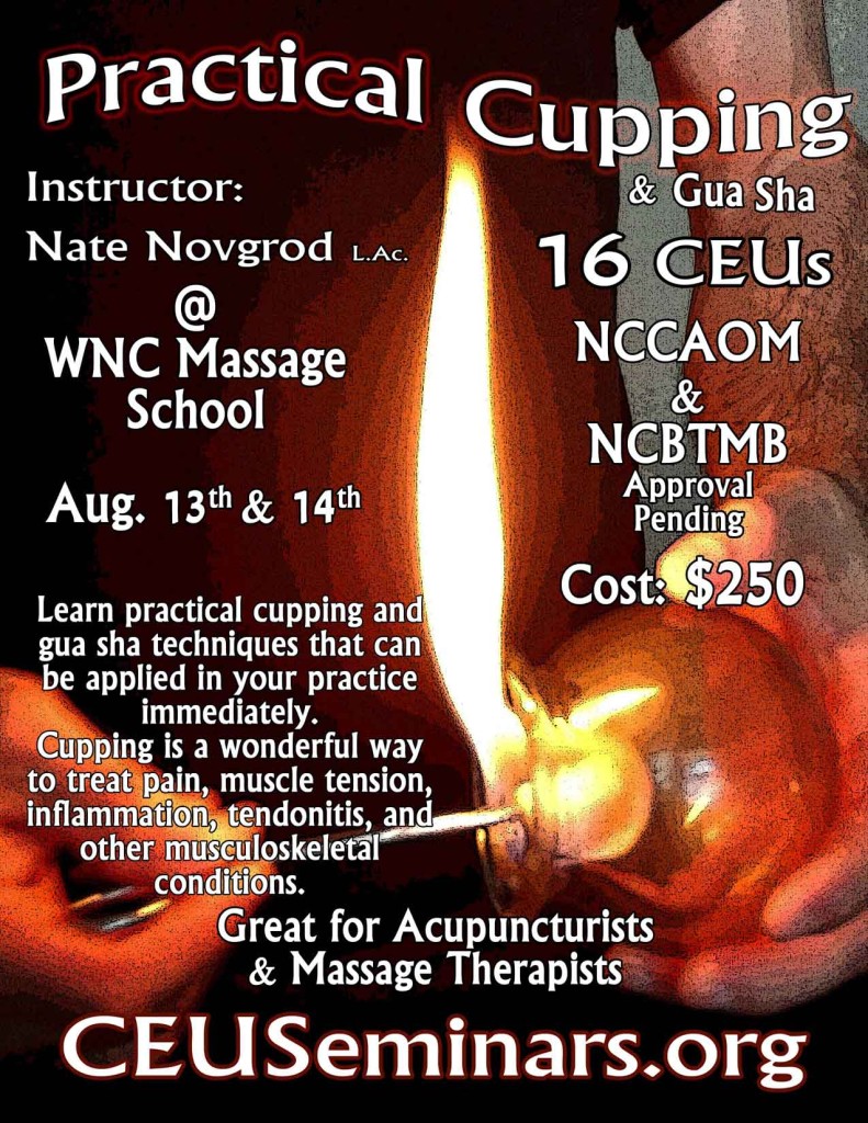 North Carolina Acupuncture & Massage CEUs (CEs , PDAs)